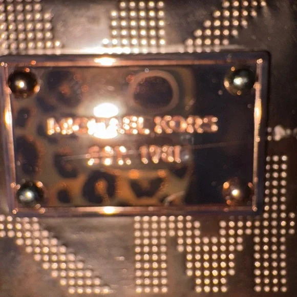 Michael Kors Metallic Rose Wristlet - Picture 2 of 9